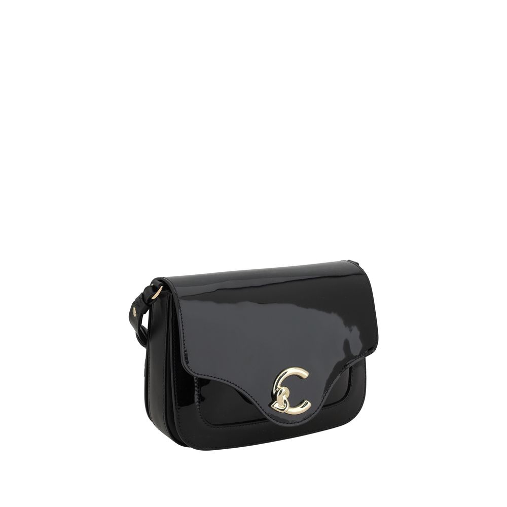 C-Me Patent Shoulder Bag