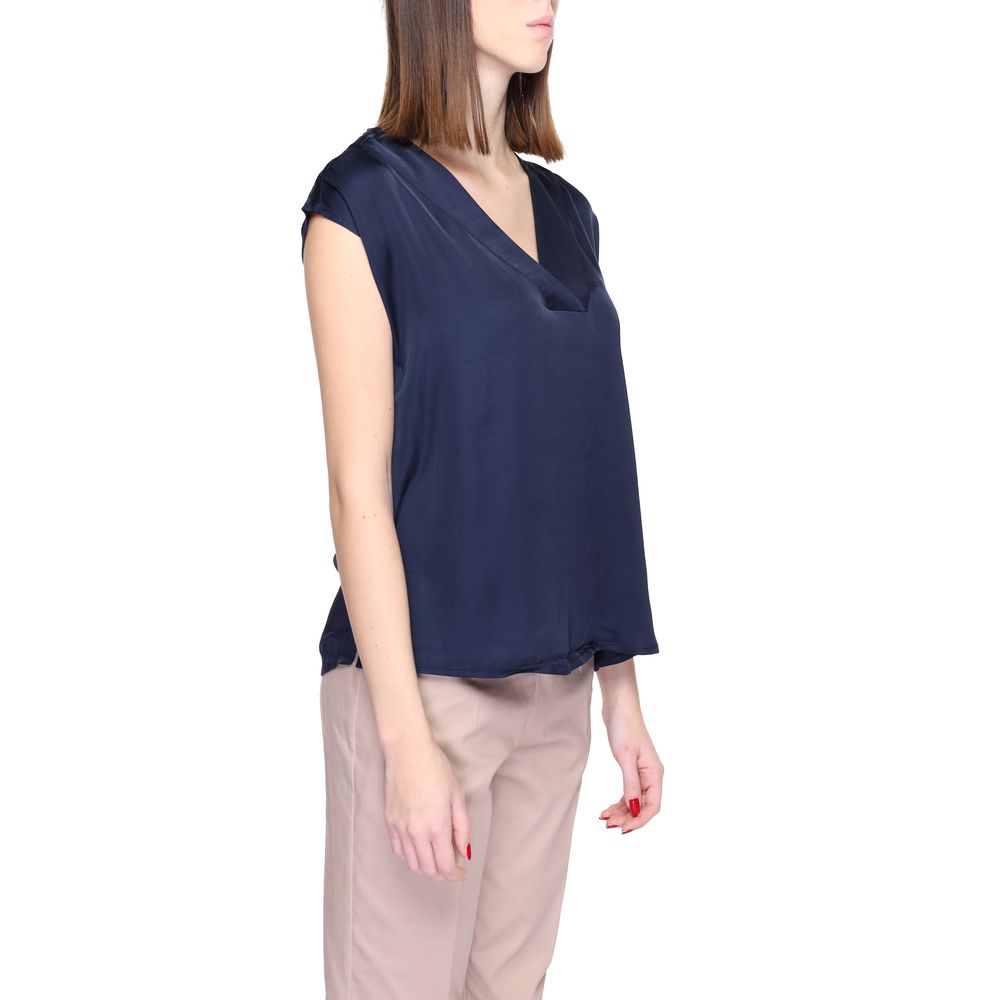 Blue Viscose Shirt