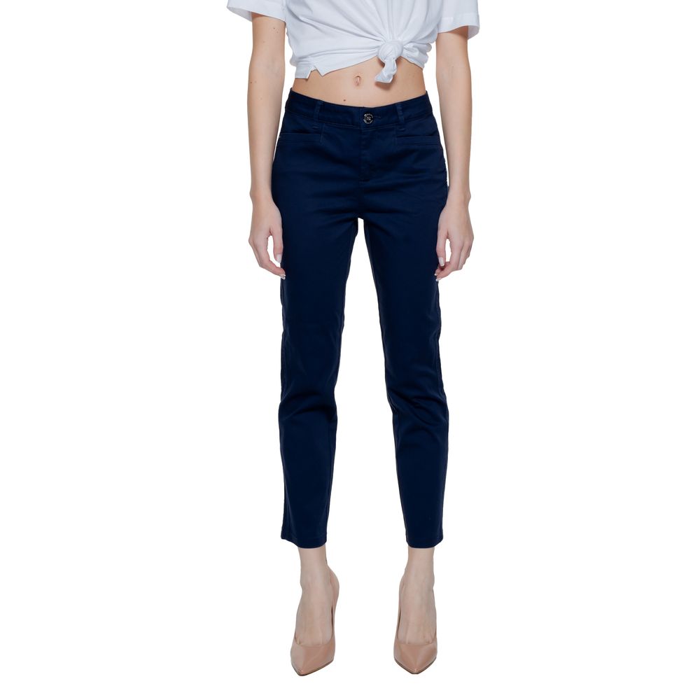 Blue Cotton Jeans & Pant