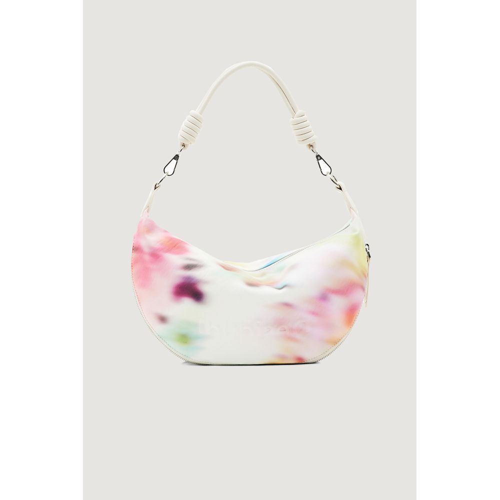 Cream Polyethylene Handbag