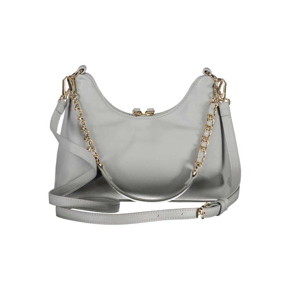 Gray Polyethylene Women Handbag