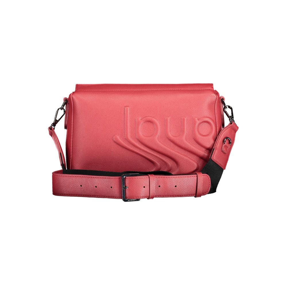 Red Polyethylene Women Handbag