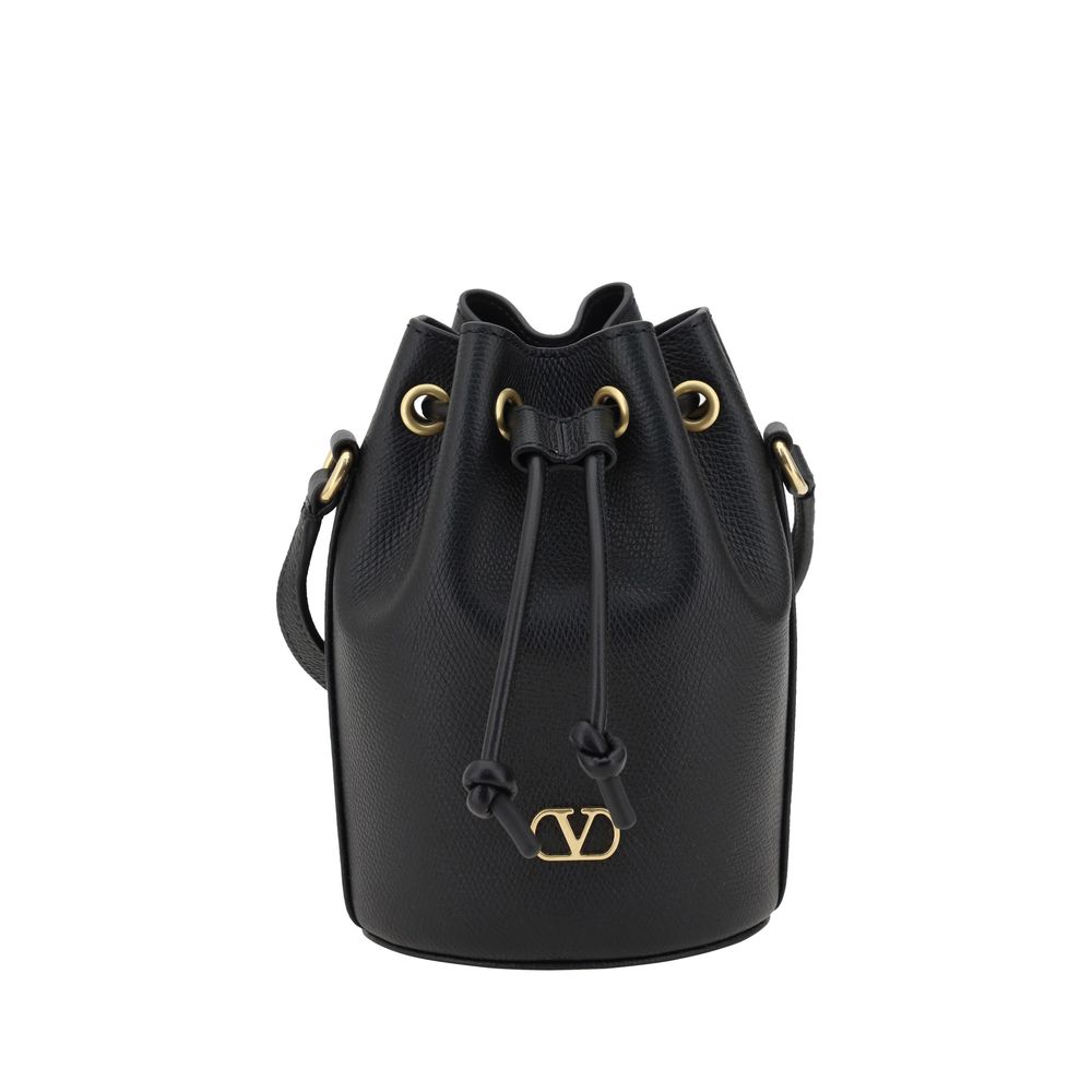 Mini Vlogo Drawstring Bucket Bag