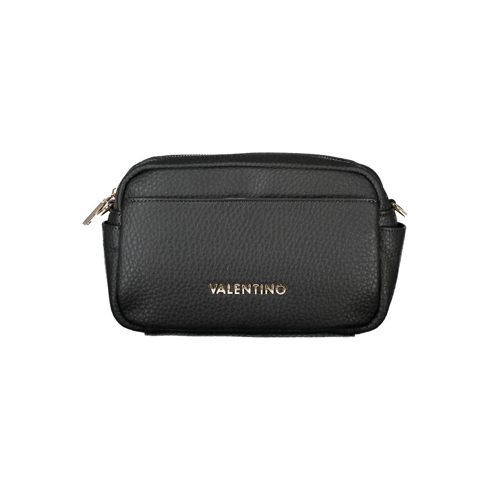 Black Polyethylene Women Handbag