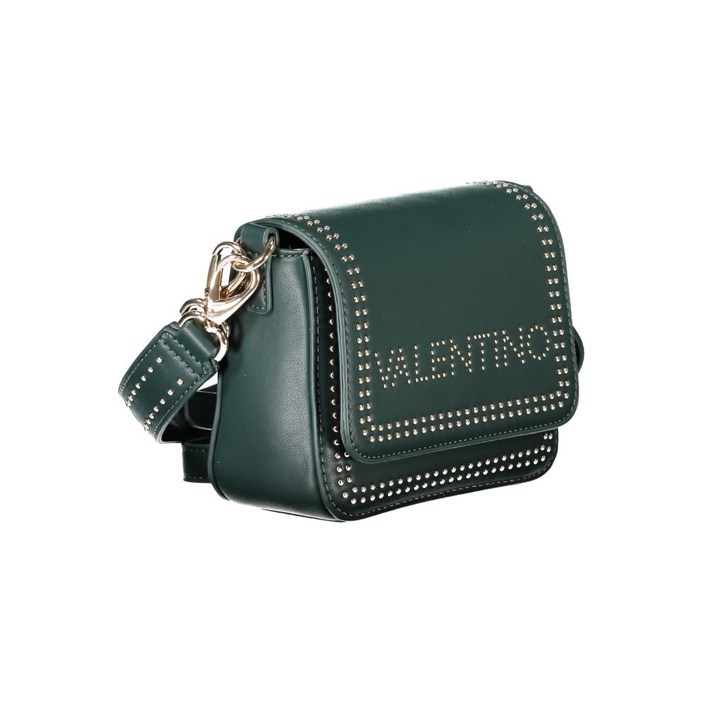 Green Polyethylene Women Handbag