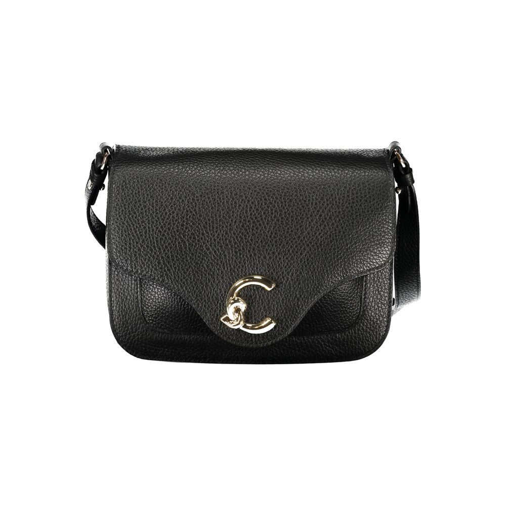 Black Leather Women Handbag