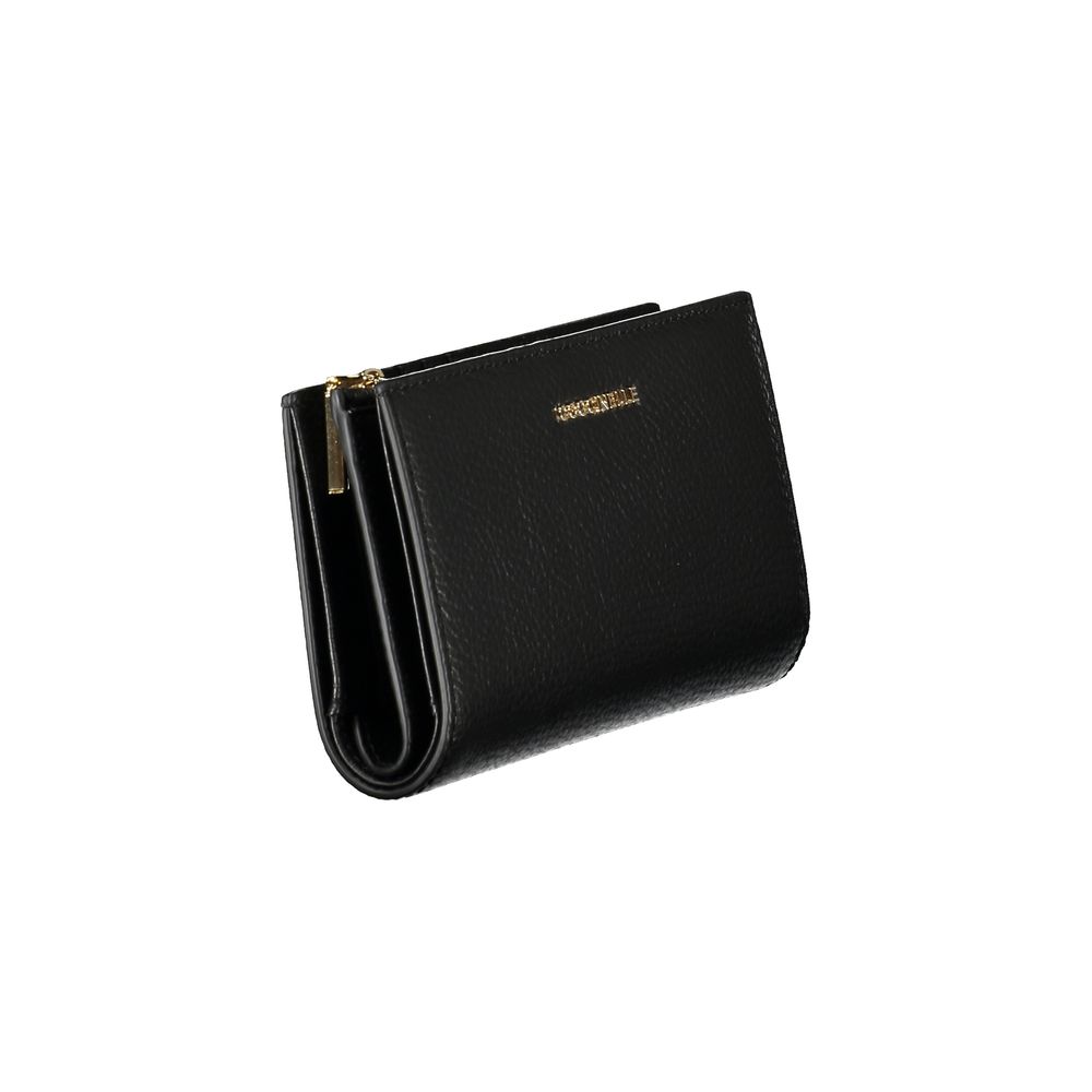 Black Leather Women Wallet