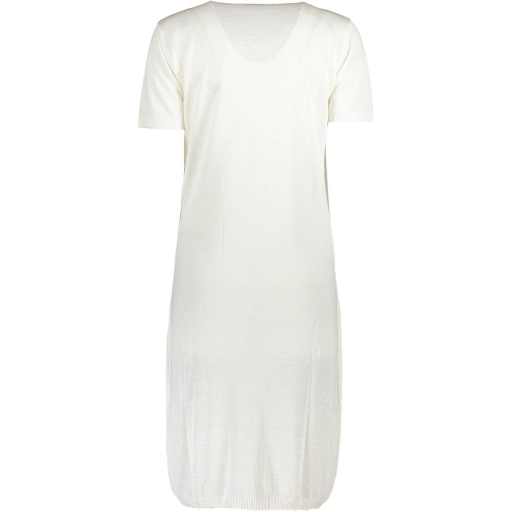 White Viscose Women Dress