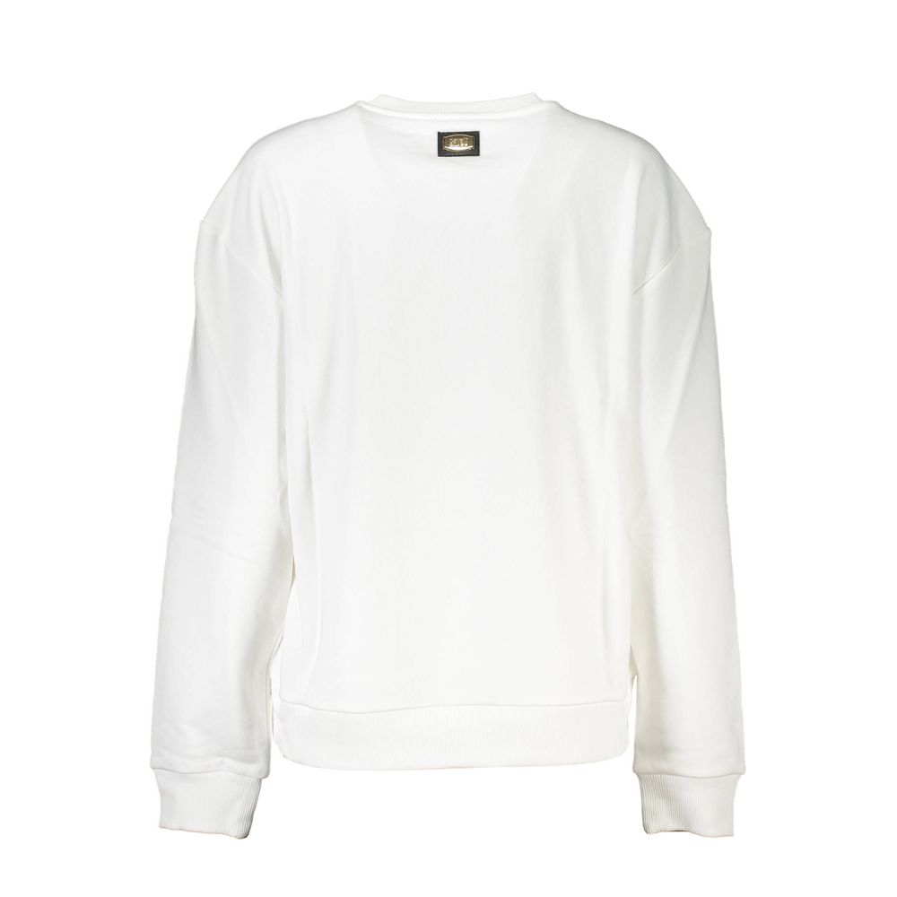 White Cotton Women Sweater