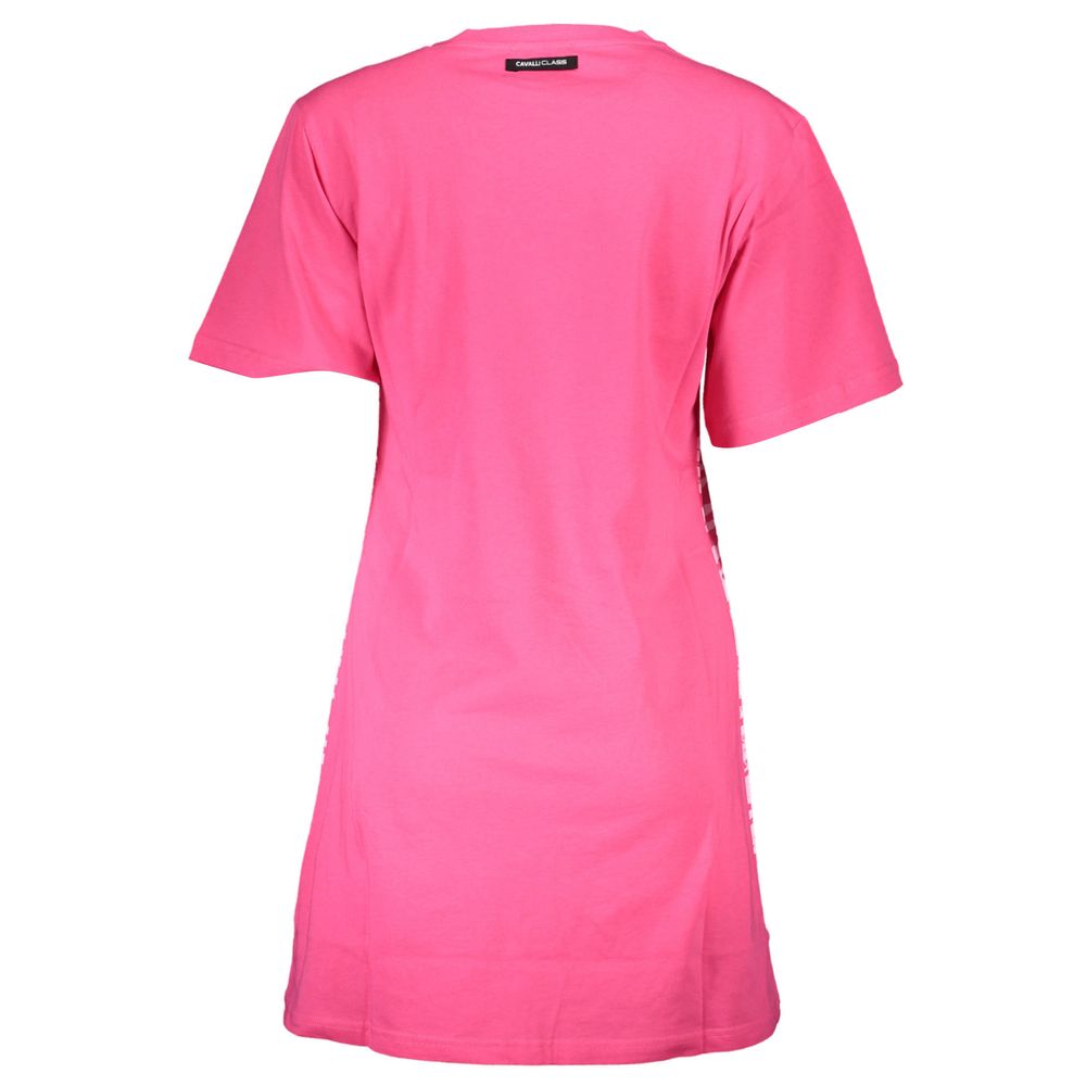 Pink Cotton Women Dress