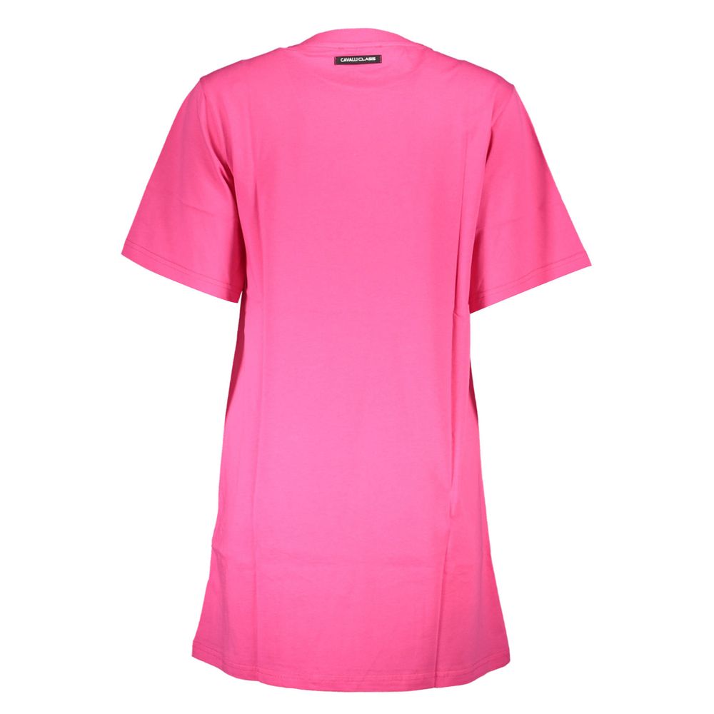 Pink Cotton Women Dress