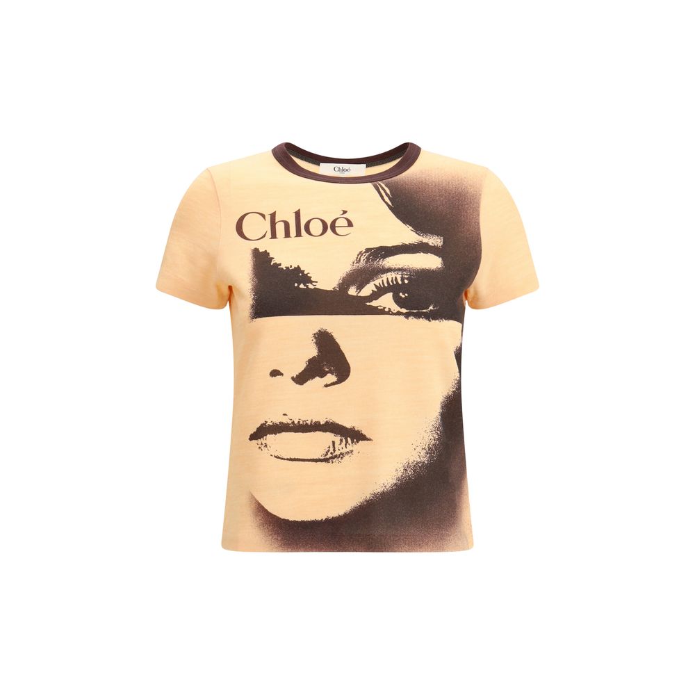 T-shirt with face