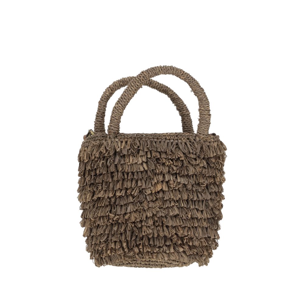 Naka Raffia Shoulder Bag