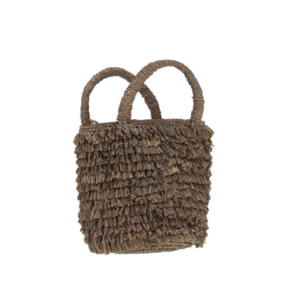Naka Raffia Shoulder Bag