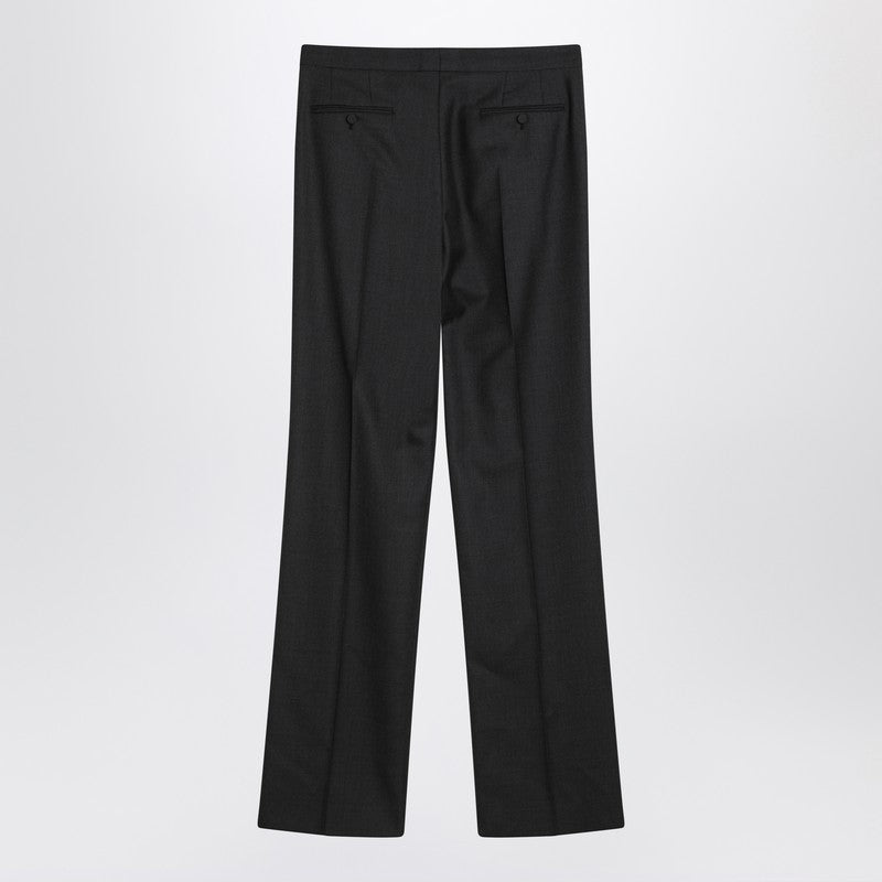 Valentino Charcoal grey wool trousers