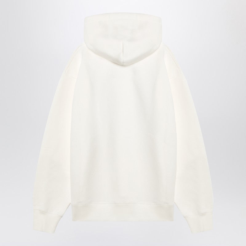 Ivory sweatshirt with Chez Valentino print