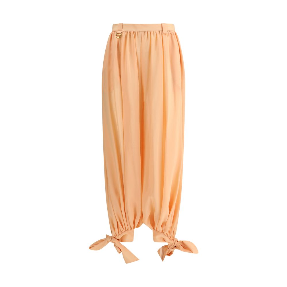 Pleated fluid Pants