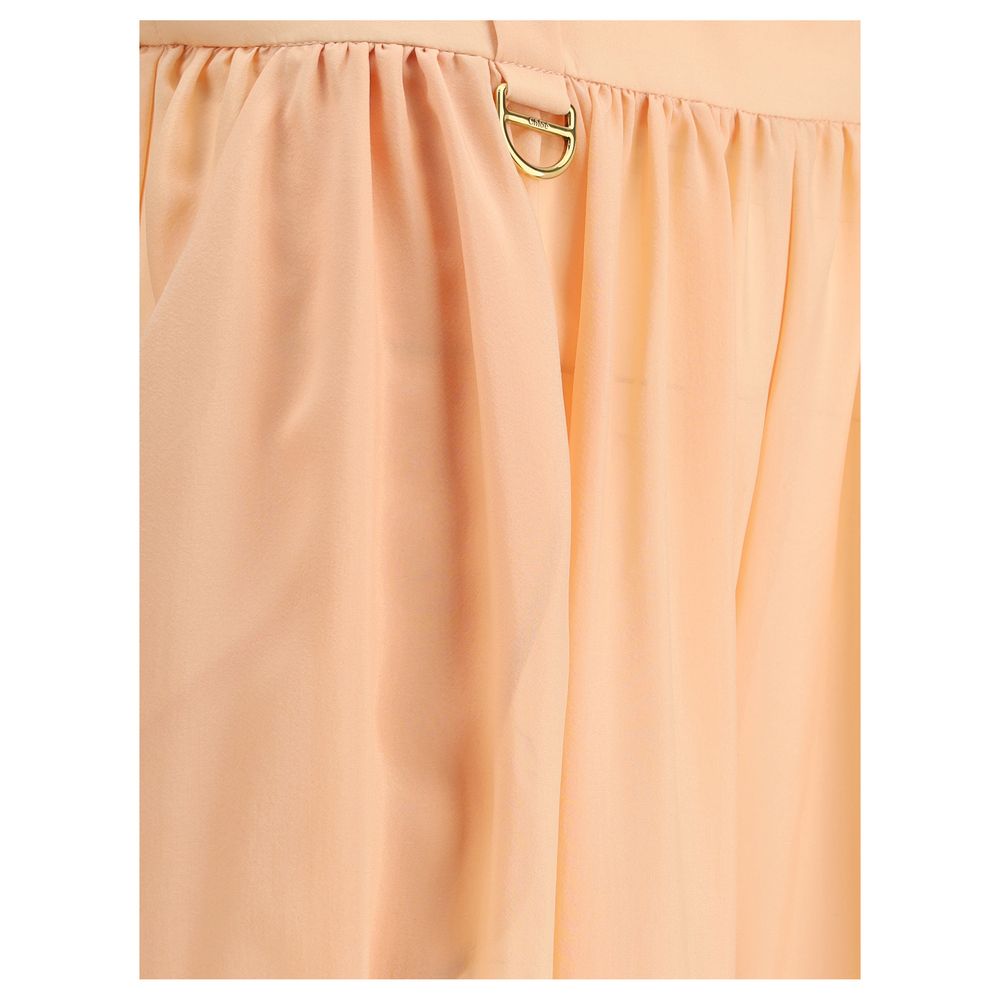 Pleated fluid Pants