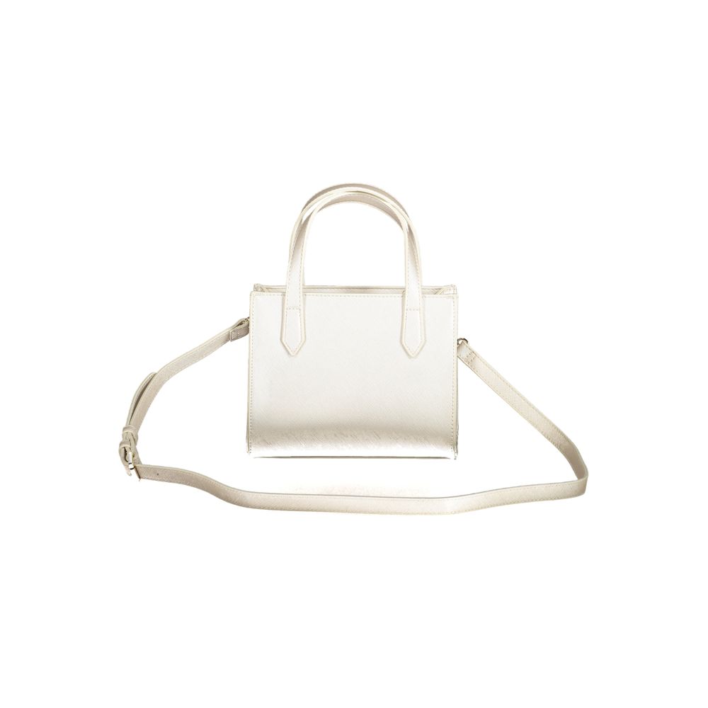 Brown Polyethylene Women Handbag