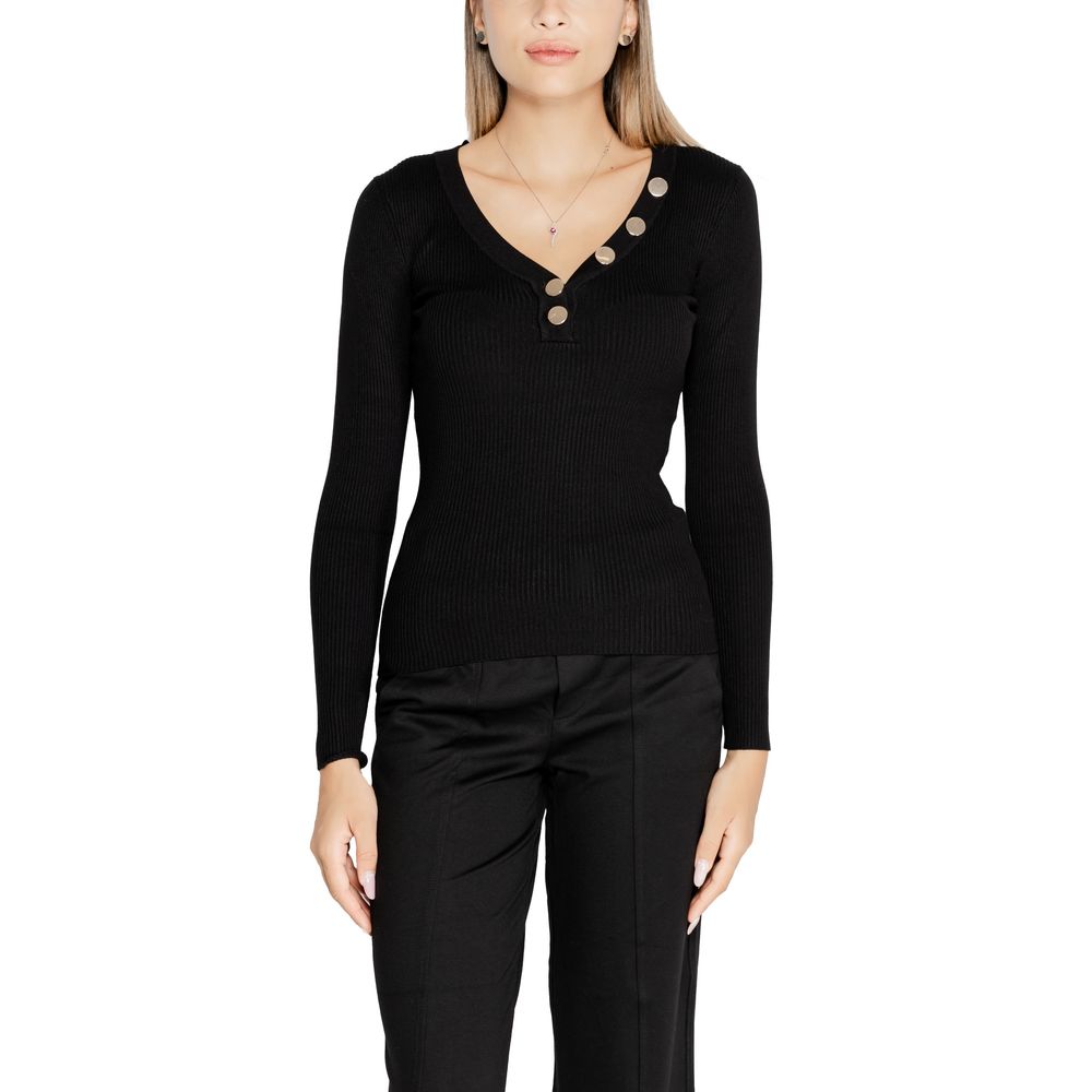 Black Viscose Sportswear