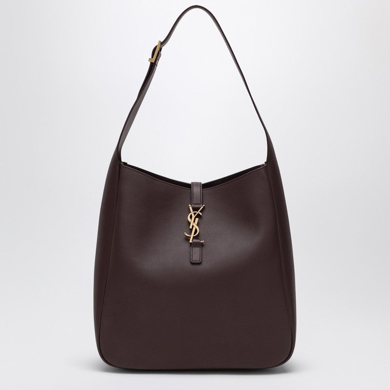 Saint Laurent Large Le 5 à 7 brown leather bag