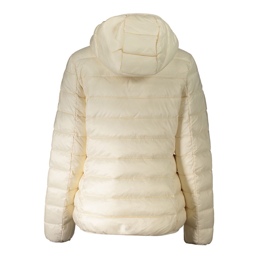 Beige Polyamide Jackets & Coat