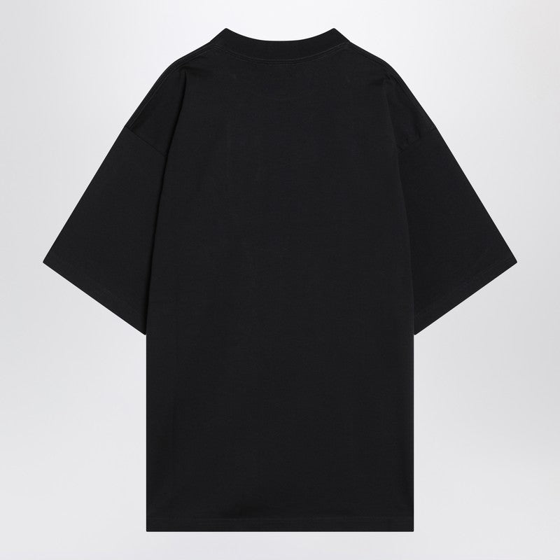 Balenciaga Faded black Nano BB Medium Fit T-shirt