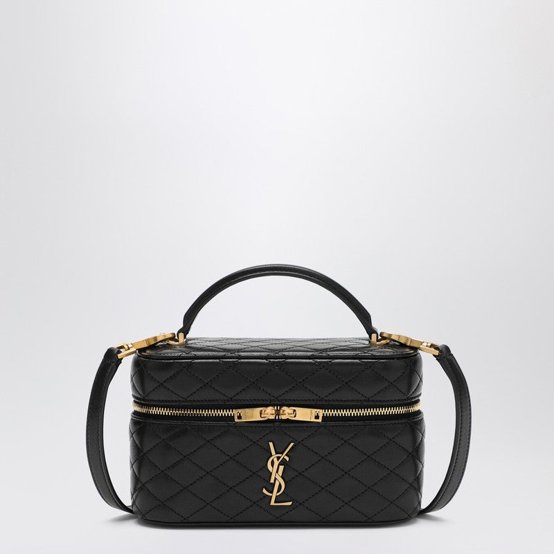 Saint Laurent Black Vanity Gaby Cassandre bag