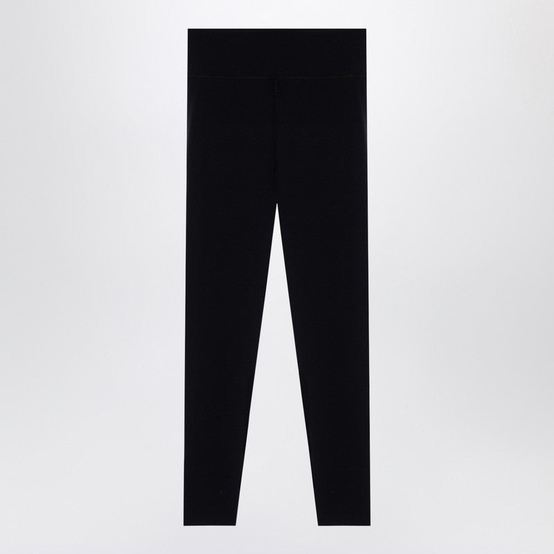 Balenciaga Black Activewear leggings in matt nylon blend