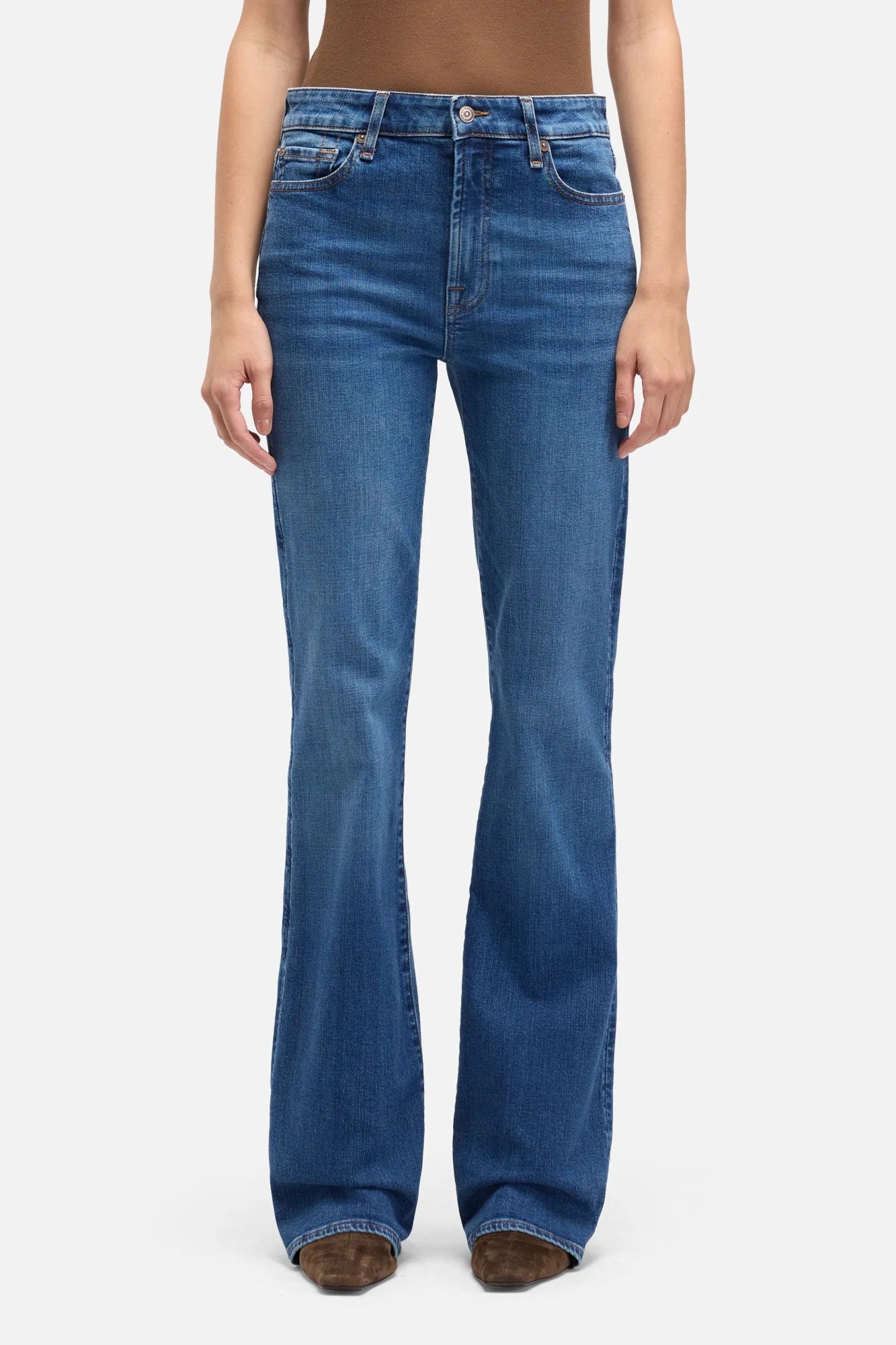 7 For All Mankind Leggy Bootcut in Slim Illusion
