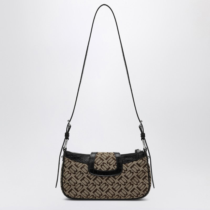 Balenciaga Essex small bag ebony/beige/black