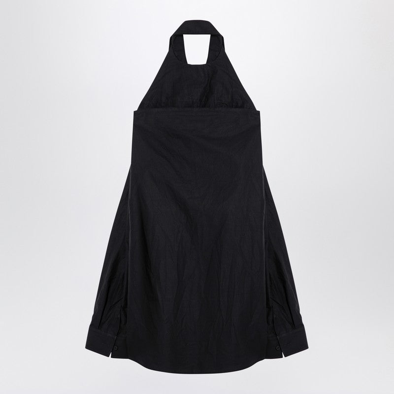 Balenciaga Black suspended shirt effect dress