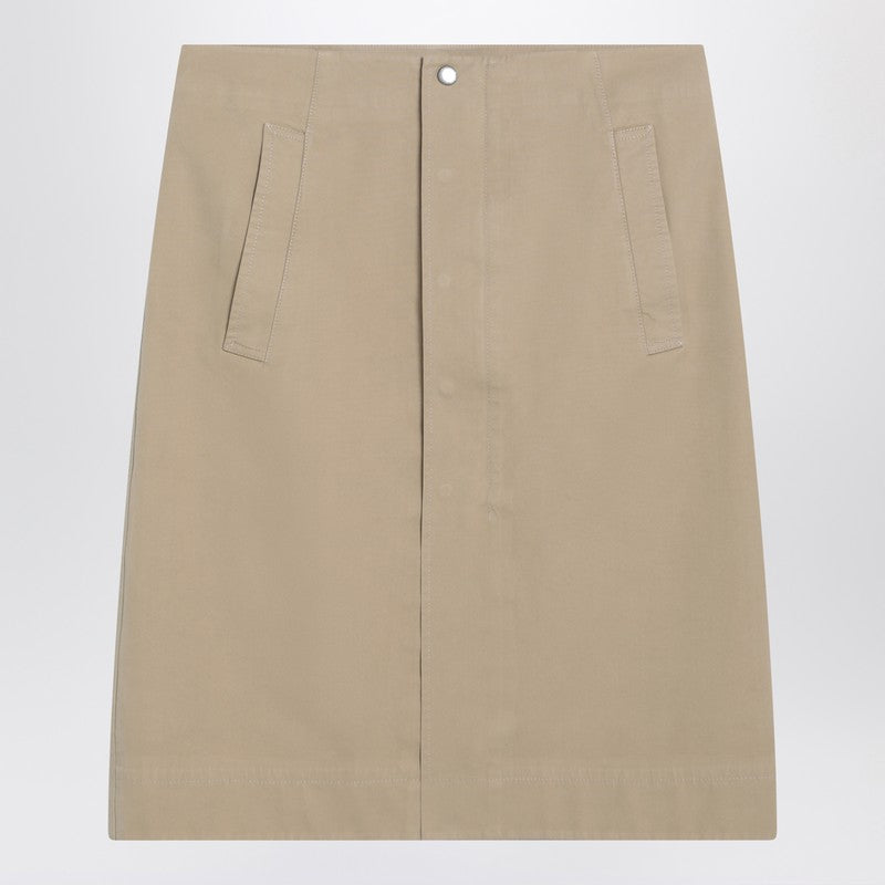 Burberry Beige cotton skirt