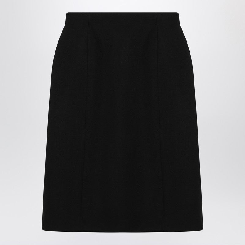 Balenciaga Black Hourglass midi skirt