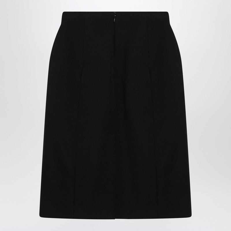 Balenciaga Black Hourglass midi skirt
