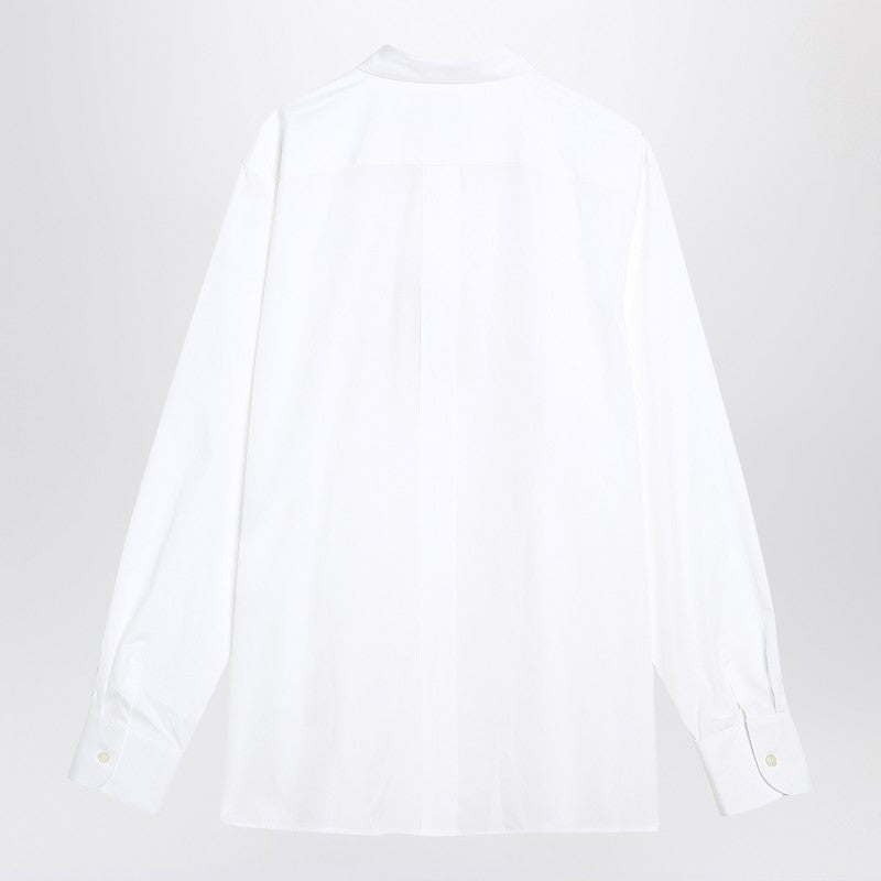 Saint Laurent White Cassandre shirt in cotton