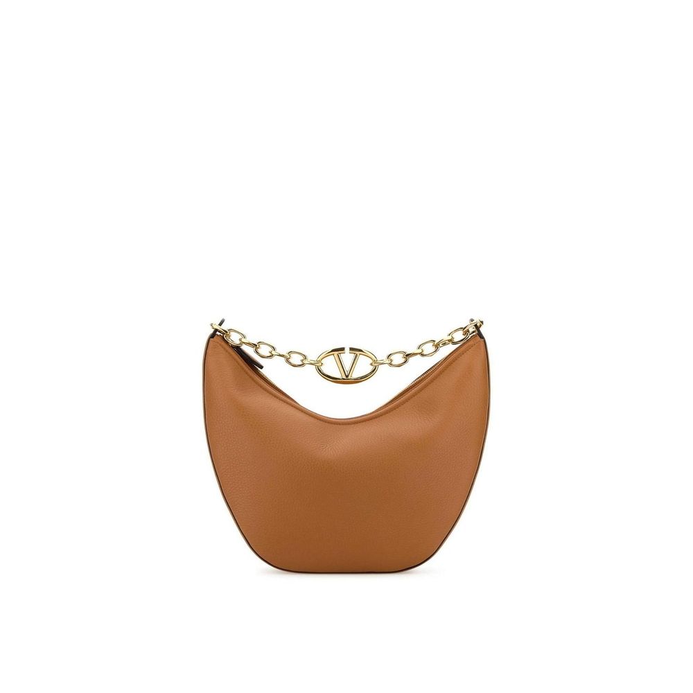 Medium Hobo Vlogo Moon Shoulder Bag