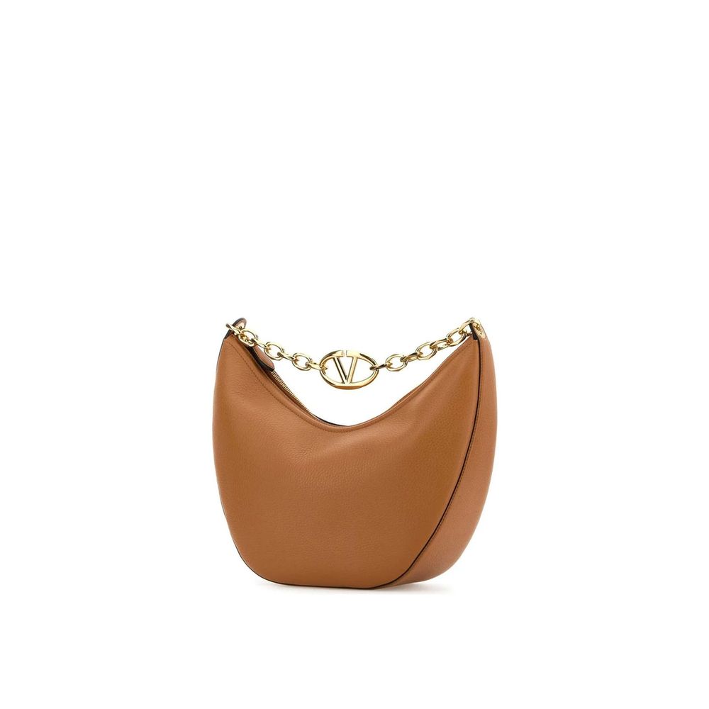 Medium Hobo Vlogo Moon Shoulder Bag