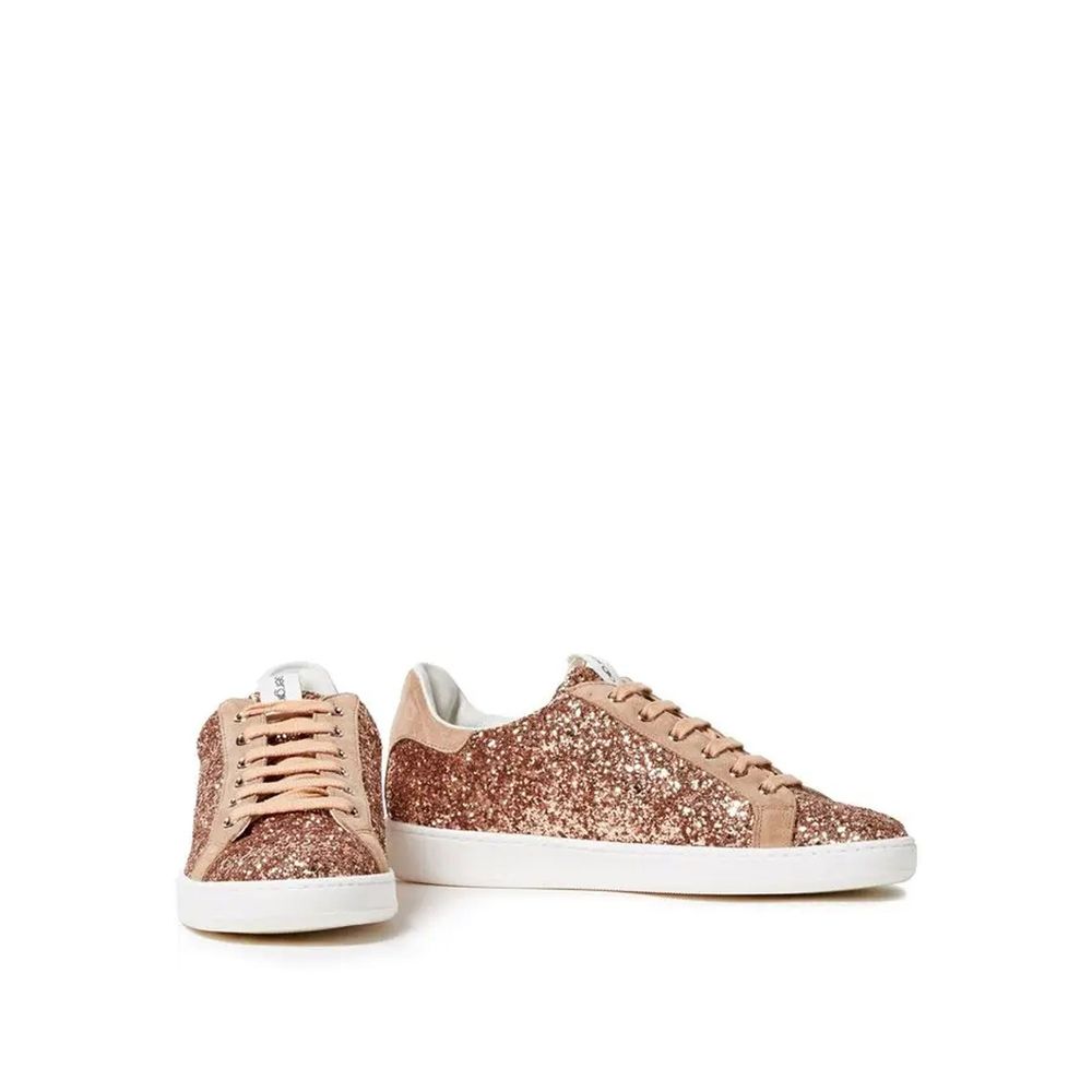 Glittered Woven Sneakers