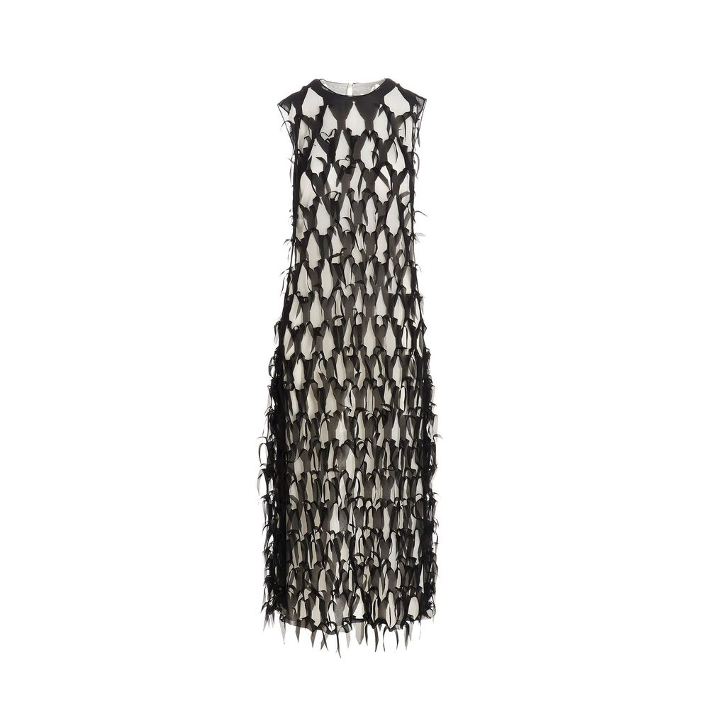 Silk Midi Dress