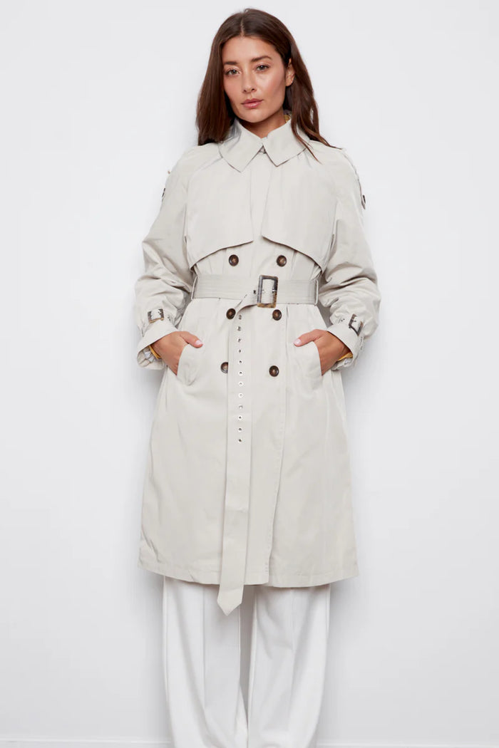 Cara Long Trench Coat