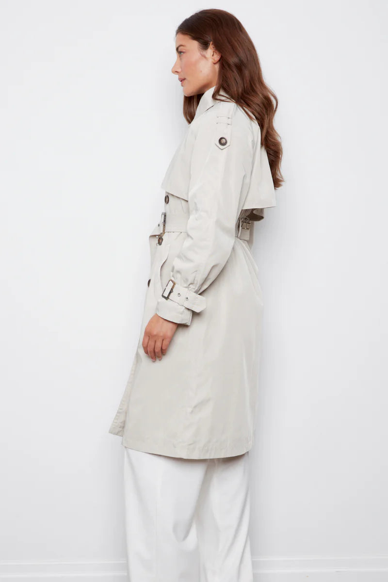 Cara Long Trench Coat