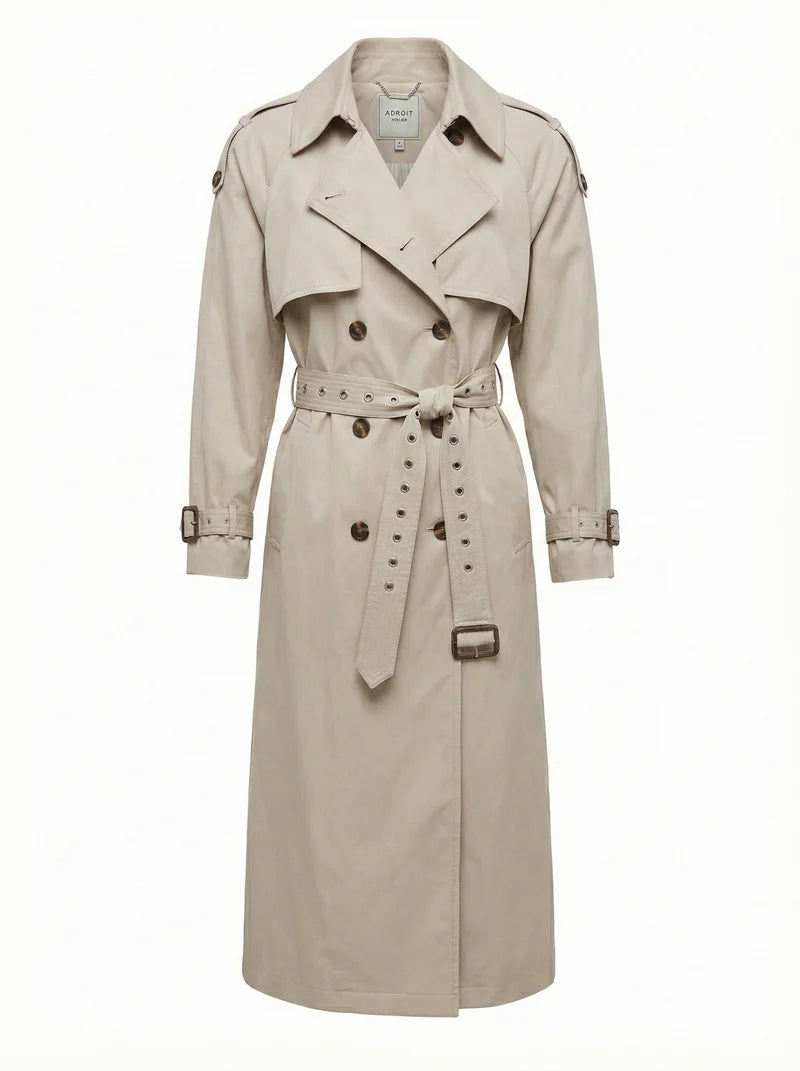 Cara Long Trench Coat