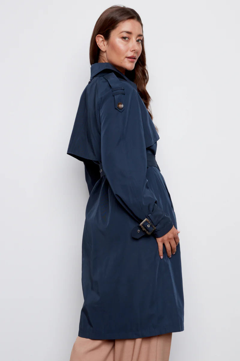 Cara Long Trench Coat