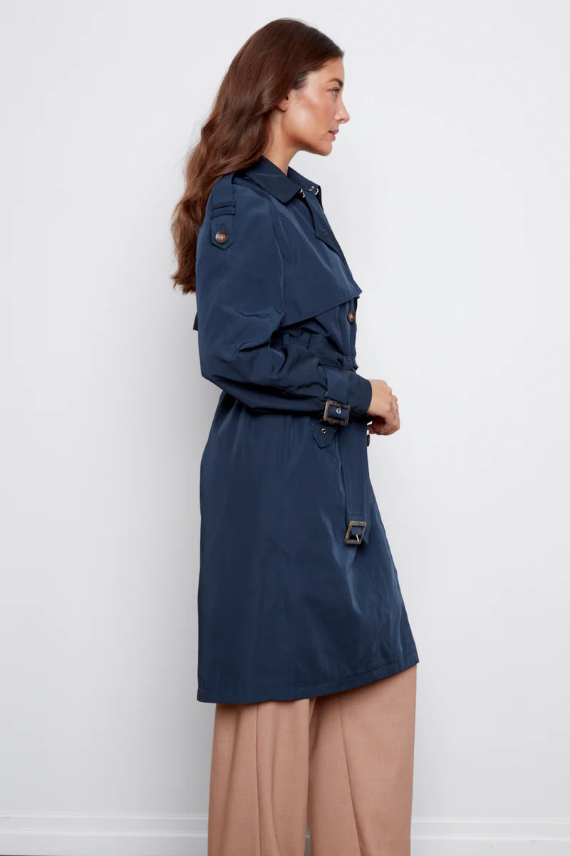 Cara Long Trench Coat