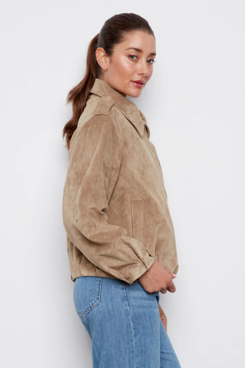 Cassidy Faux Suede Jacket