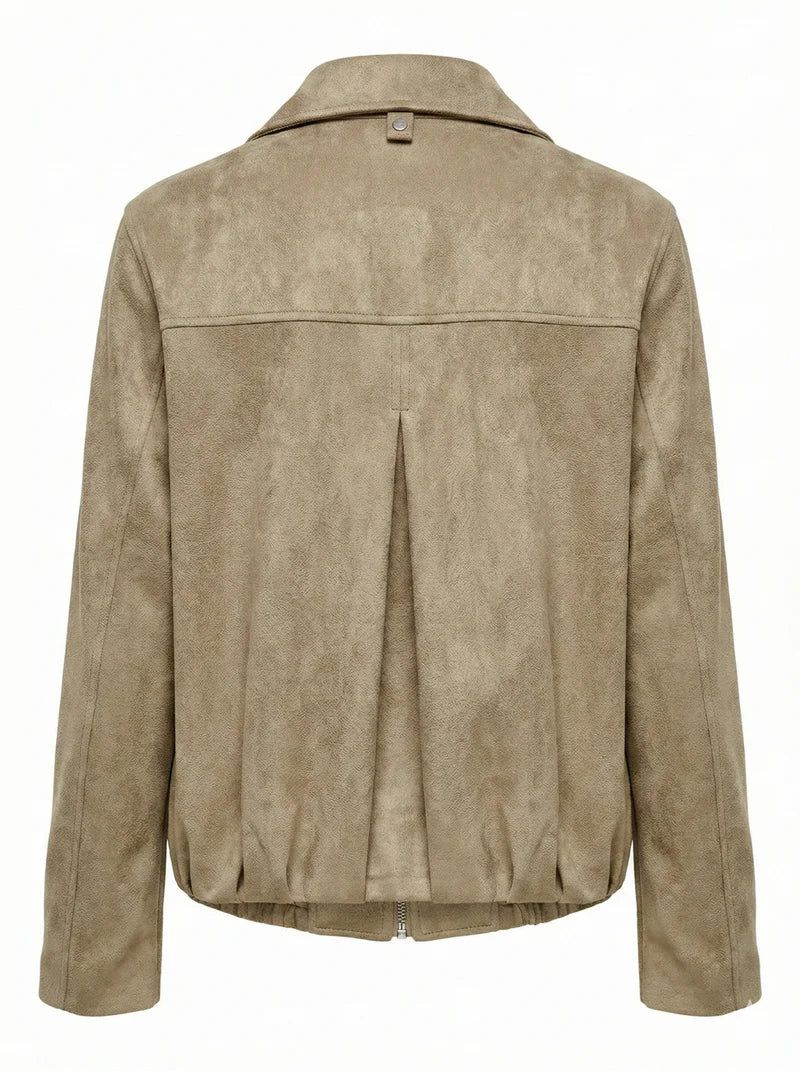 Cassidy Faux Suede Jacket
