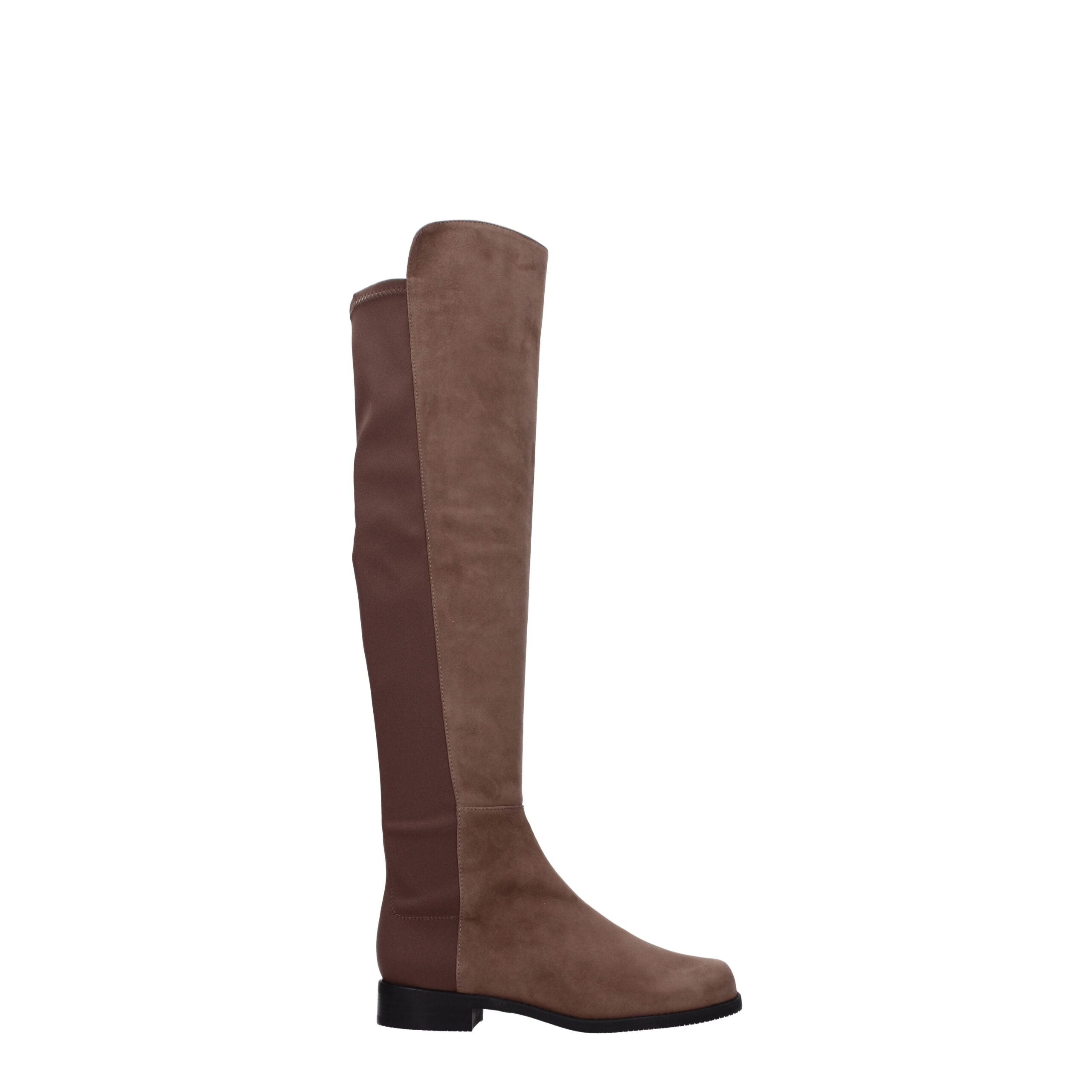 Brown Leather Over The Knee