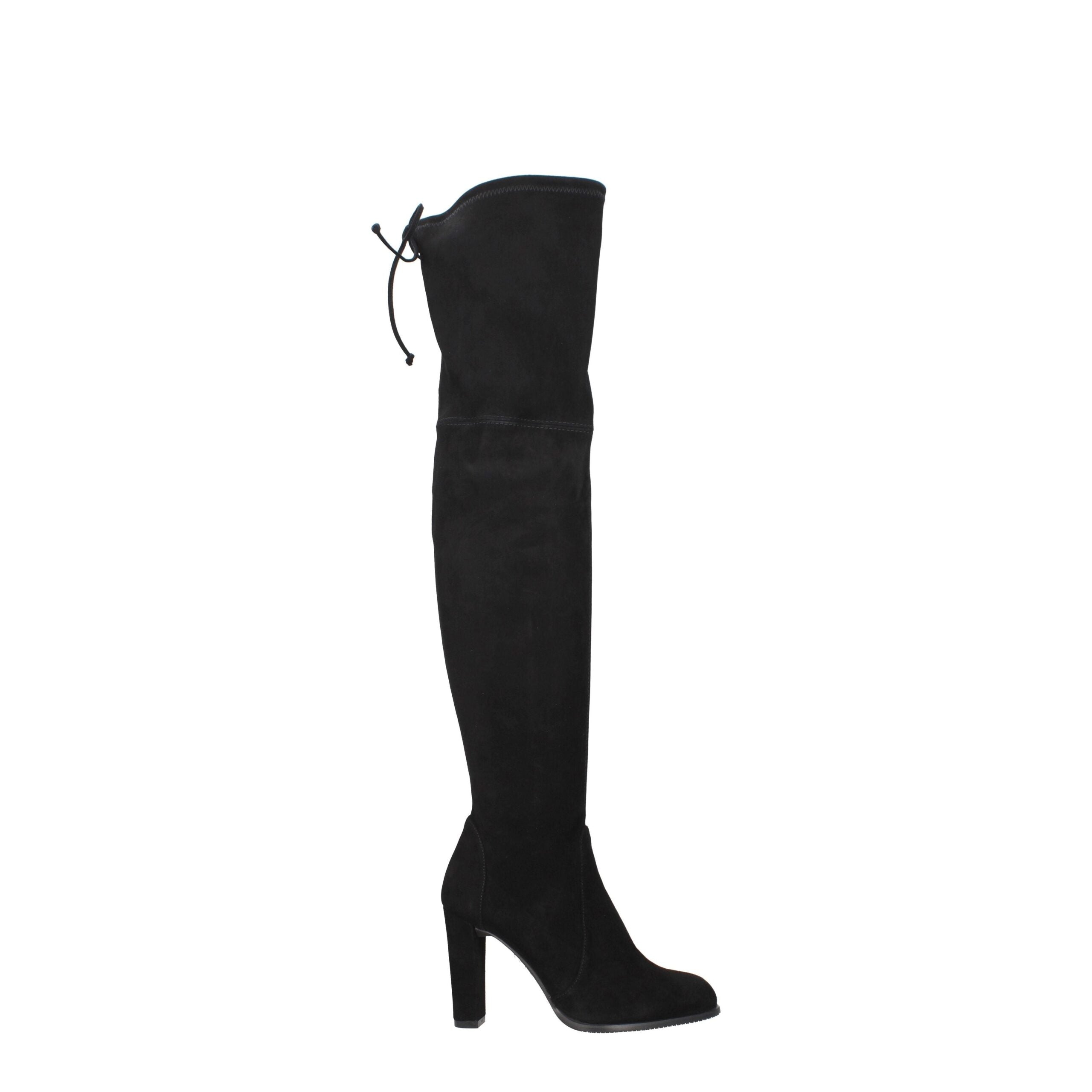 Black Leather Over The Knee