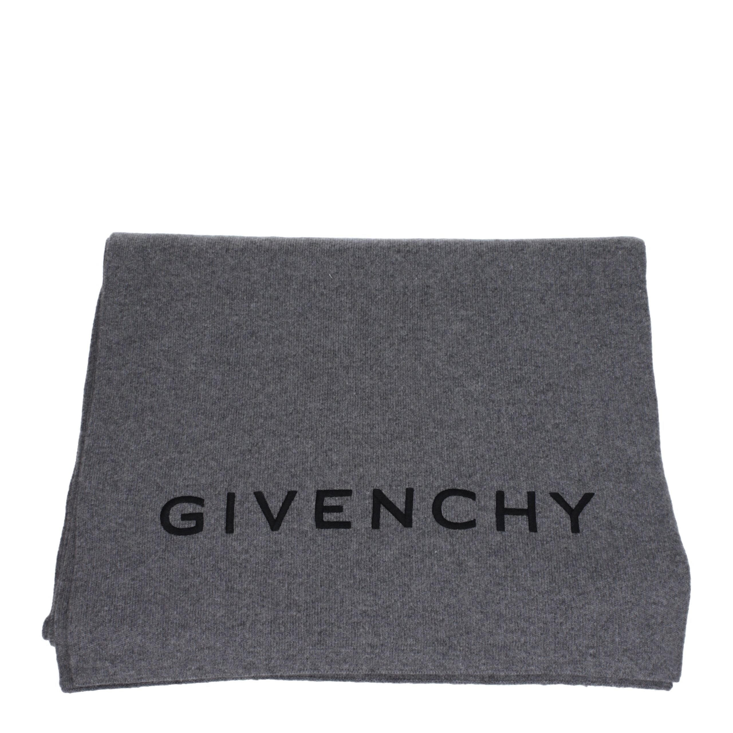 Gray Wool Scarves